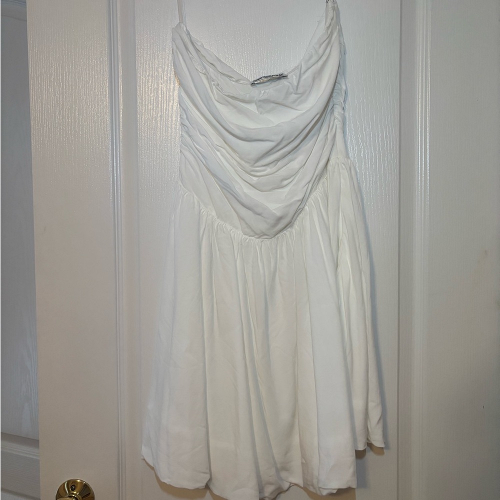 Princess Polly Strapless White Dress
